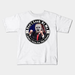 Trump Is Not My President Kids T-Shirt